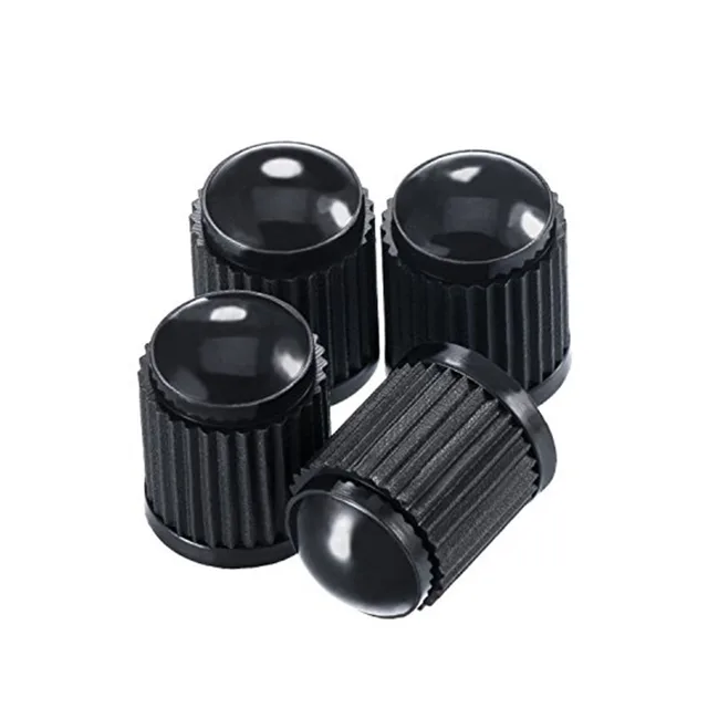 20pcs Plastic Bicycle Car Tire Valve Stem Caps Schrader Valve Caps Dust Covers for Bike Auto SUV Truck Motorcycle (Black)