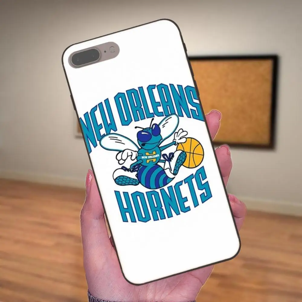 Новый Орлеан Hornets Nok логотип для Huawei Honor 5A 6A 6C 7A 7C 7X 8A 8C 8x 9 10 P8 P9 P10 P20 P30 Mini Lite Plus Мягкий