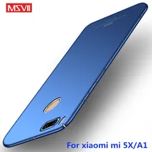 

For xiaomi mi A1 case Original MSVII luxury Silm scrub For xiomi miA1 coque ultra thin PC cover For xiaomi mi5X mi 5X cases
