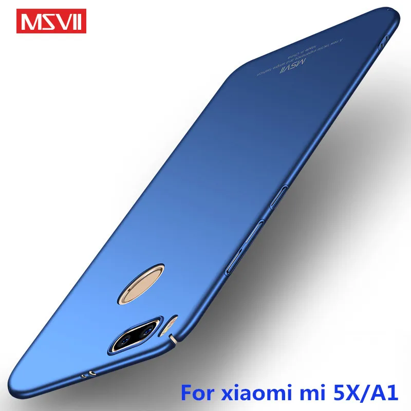 Чехол для xiaomi mi A1 Оригинальный Роскошный тонкий скраб MSVII xiomi miA1 Ультратонкий