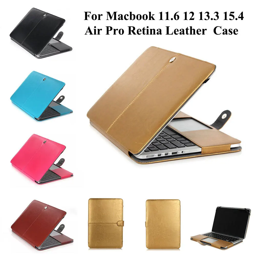LuxuryPremiumLeatherProtectiveSleeveBagCaseCoverforApple
