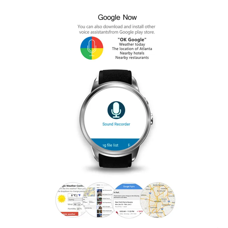 

round smartwatch X200 Android 5.1 3G WiFi Bluetooth wristwatch with heart rate monitor nano sim card slot fitness tracker