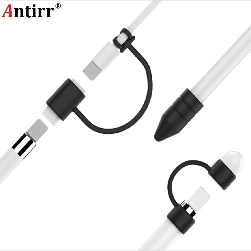 Anti lost Cap Holder Nib Cover Dust proof For Lightning Cable Adapter