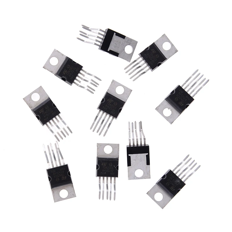 

100pcs/lot TDA2003 TO-220-5 TDA2003A CAR RADIO AUDIO AMPLIFIER IC TDA2003AV