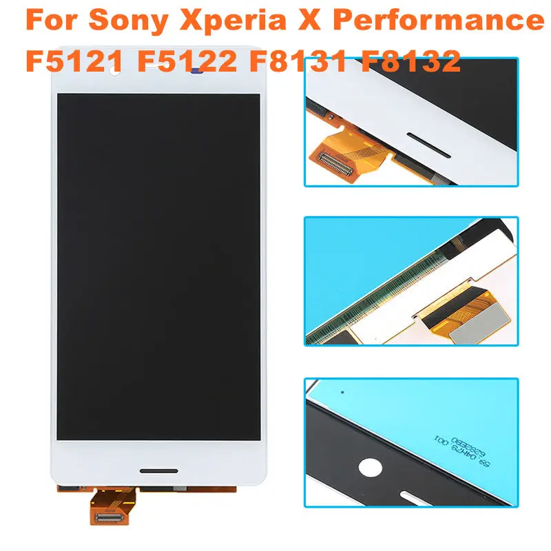 5 0 &quotчерный для Так ny X peria Performance F5121 F5122 F8131 F8132 ЖК дисплей Дисплей Сенсорный экран