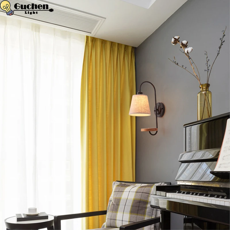 American style bedside antique wall lamp single-head living room lights vintage fashion bar lamps led Loft lighting night light