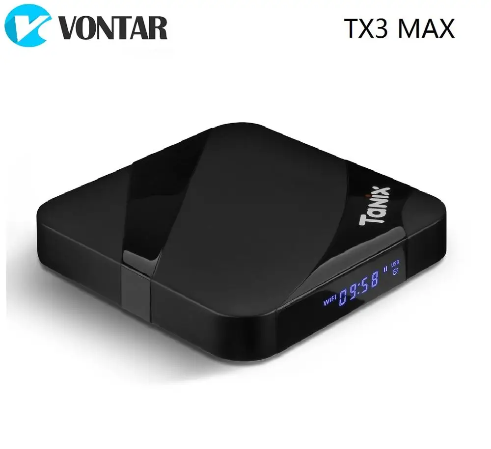 

Tanix TX3 MAX 2GB 16GB BT4.1 Android 7.1 TV BOX Amlogic S905W Quad Core Support 4k Google Play Store Media Player
