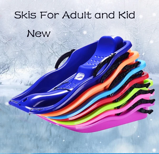 2015 New Sand Grass Skating Snow Glider Sleigh Tob...