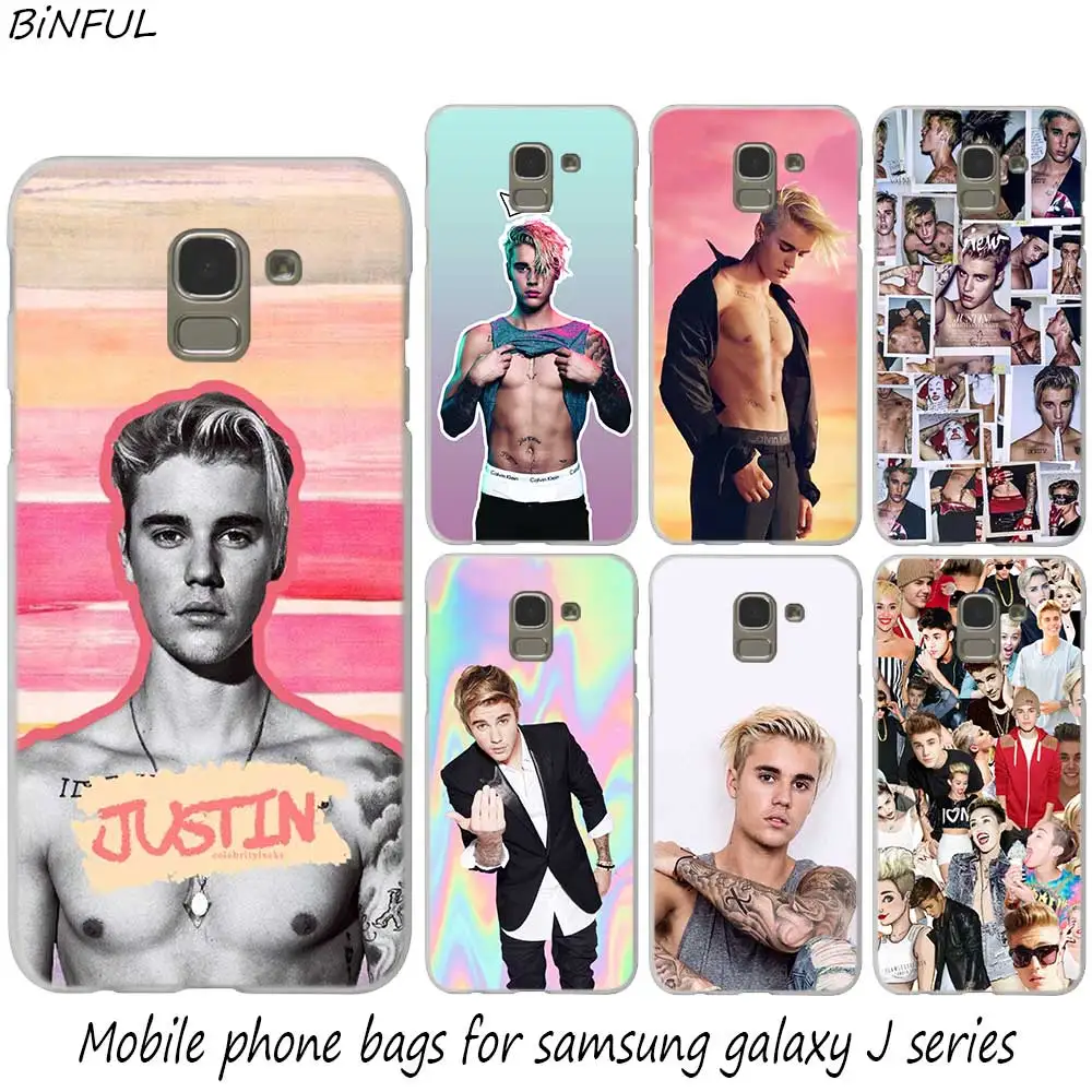 Fashion JUSTIN BIEBER Hot Fashion Hard Phone Cover Case for Samsung J2 J3 J5 J4 J6 J7 J8 2018 2016 J7 2017 EU J6 Prime Cover