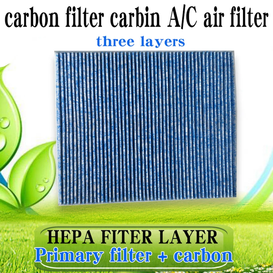 

Carbon filter carbin A/C air filter for toyota Tundra Yaris Sienna Sequoia RAV4 Prius Land Cruiser 4 Runner Wish Tarago etc.