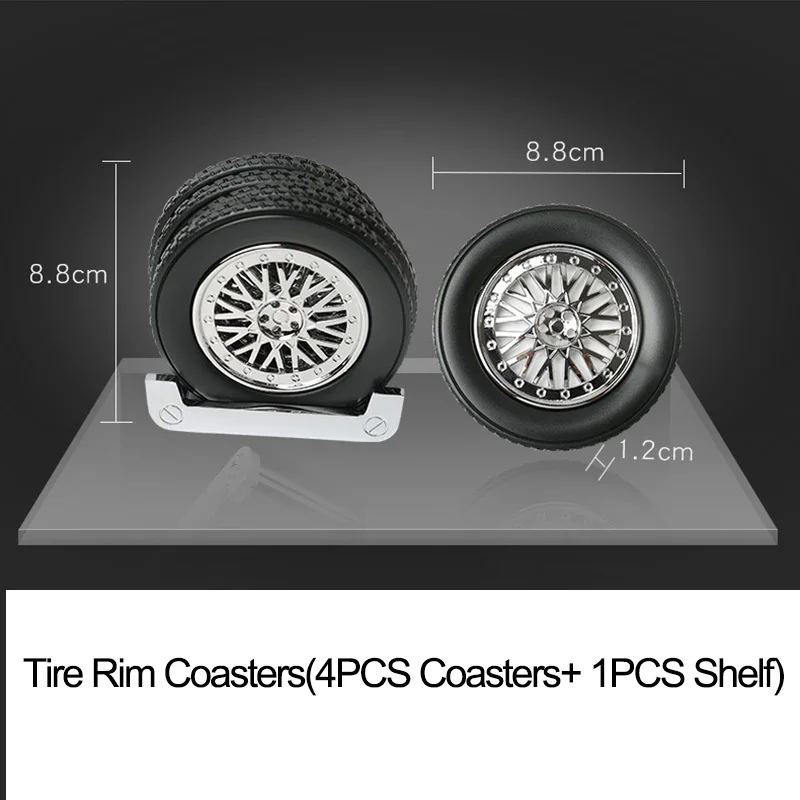 Креативные подставки в форме обода для резиновых шин бутылок автофургонов JDM