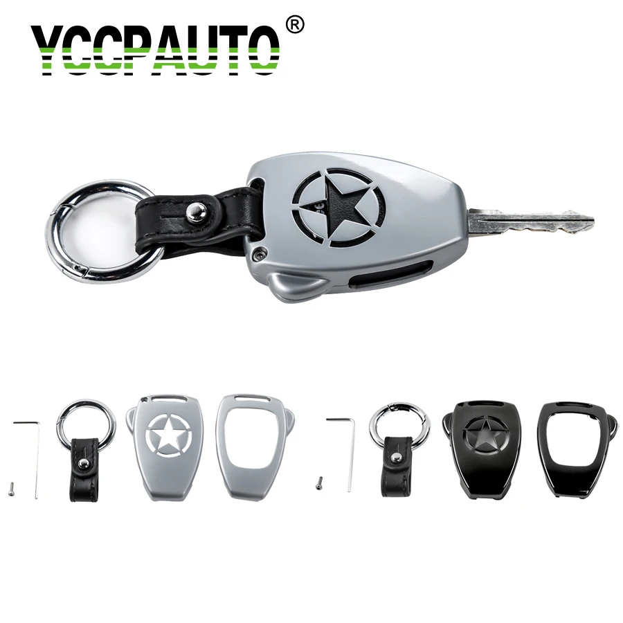 Чехол YCCPAUTO для Jeep Wrangler 08 17/Patriot 11 15/Compass 15 аксессуары|Футляр автомобильного ключа| |