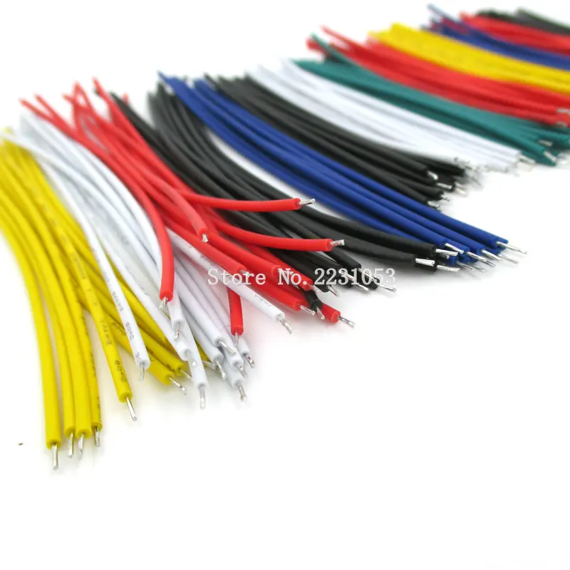 130 шт. 24AWG макетная плата джампер кабель фотолуженая Упаковка из двух компонентов