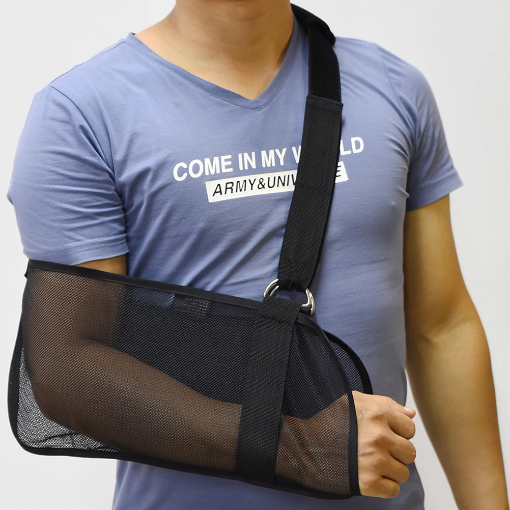 

Arm Sling Durable Lightweight Effective Breathable Mesh Fabric Shoulder Immobilizer Arm Sling For Women Men Children