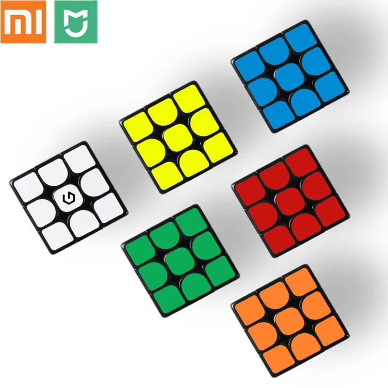 Магнитный куб Xiaomi Mijia Giiker M3 3x3x3 яркий цветной квадратный магический головоломка