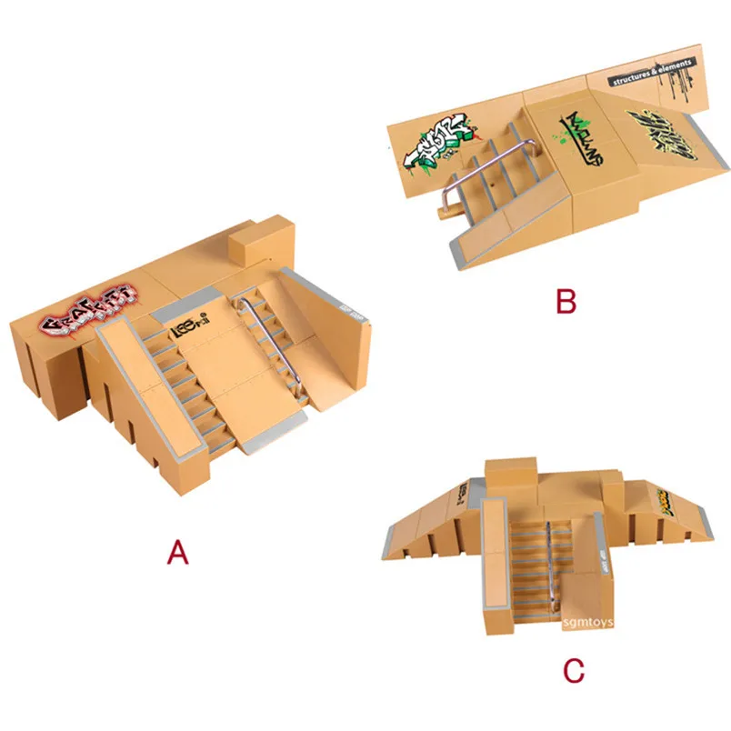 Comprar Abbyfranco 1 piezas de plástico novedad dedo Skatepark Fingerboard juguetes para niños adultos juguetes educativos inteligentes Brinquedos