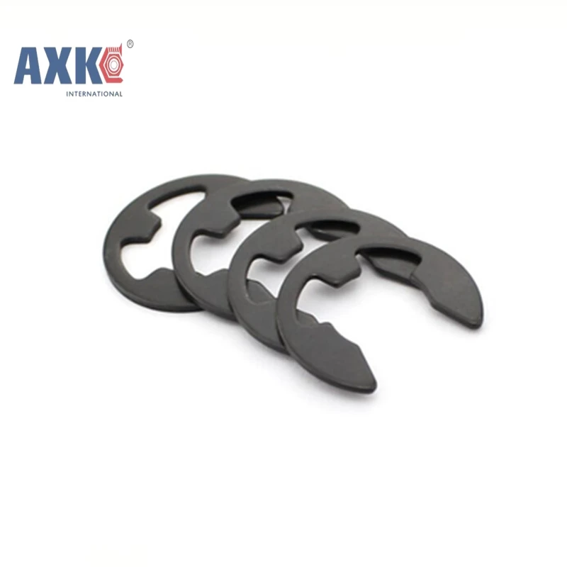 

100Pcs DIN6799 M1.5 M2 M2.5 M3 M4 M5 M6 M8 Circlip Sack Retainer E E-type Buckle-shaped Split Washers AXK032