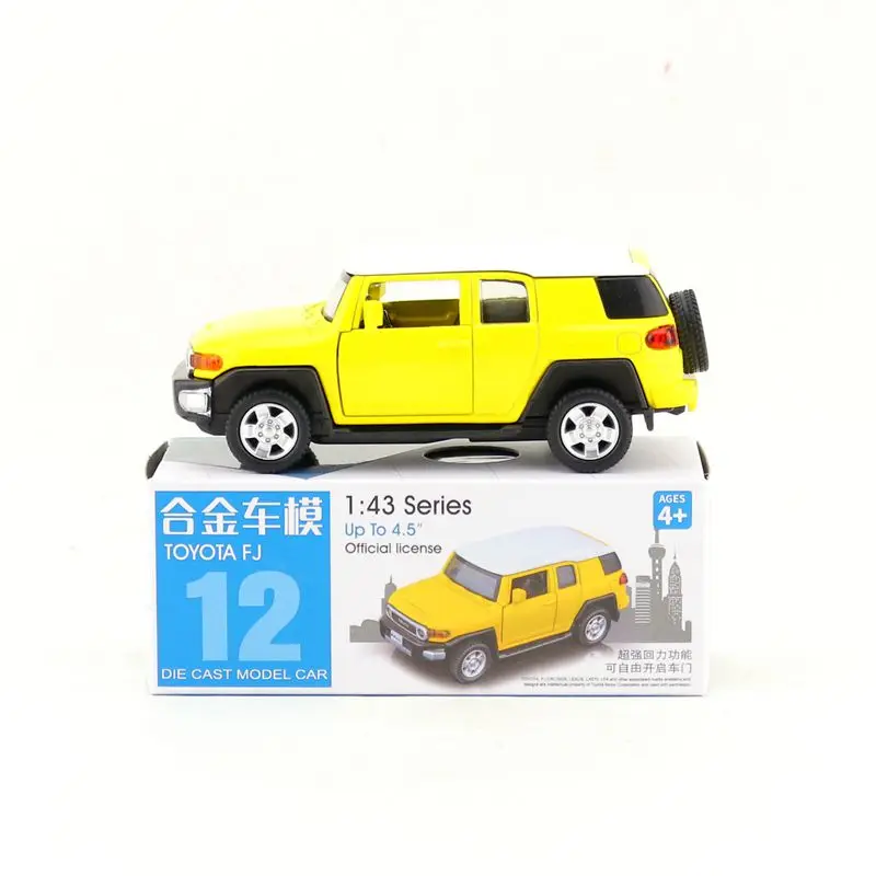 Коробка Подарочная модель, высокая моделирования 1:43 сплава отступить Toyota FJ крейсерская модель автомобили, оригинальной упаковке, продажи