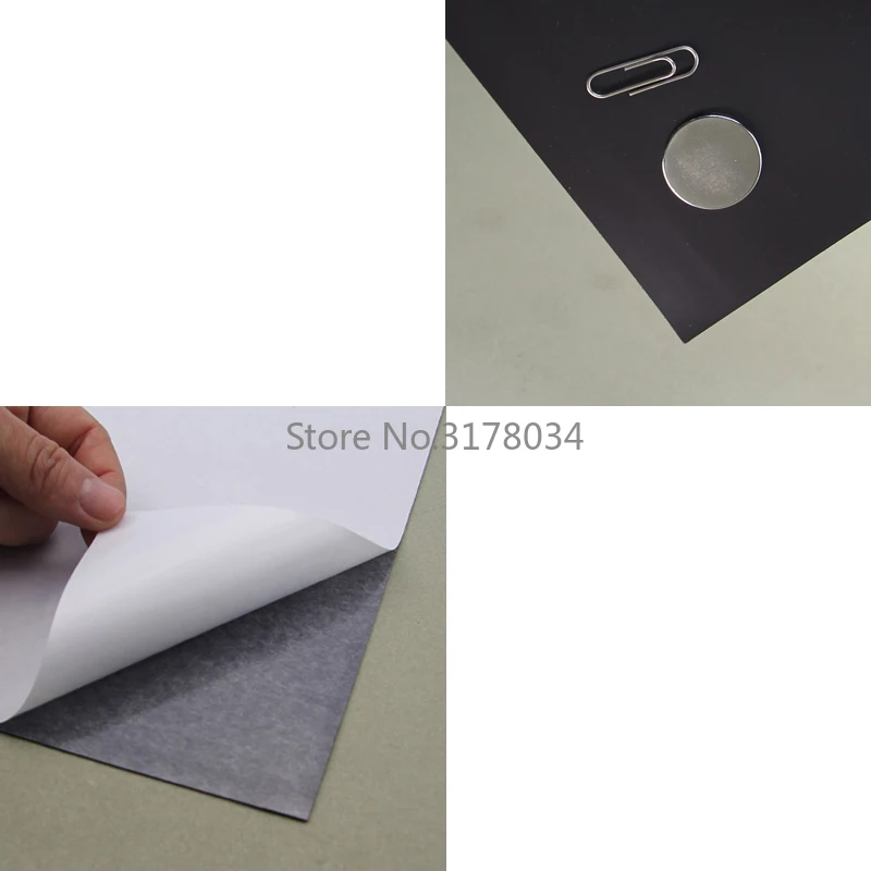 A4 Fridge Magnet For Spellbinder Dies/Craft Strong Flexible self adhesive  rubber Magnetic Inkjet Print Sheet