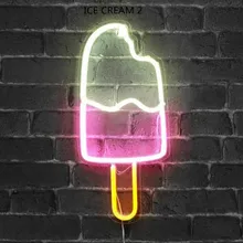 10 Kind LED Neon Lights Neon Sign Panel Lights Christmas Xmas Party Colorful Neon Yellow Pink Lamp for Home Room Bar Decoration zildjian 5a acorn neon pink drumstick
