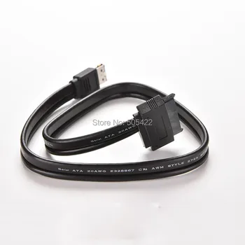 

200pcs/lot eSATAp Power over eSATA to 2.5" SATA cable e-SATA for HDD High quality