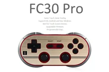 8Bitdo FC30 Pro Wireless Bluetooth Gamepad Controller Dual Classic Joystick for Switch Android Gamepad PC Mac Linux Grey Color