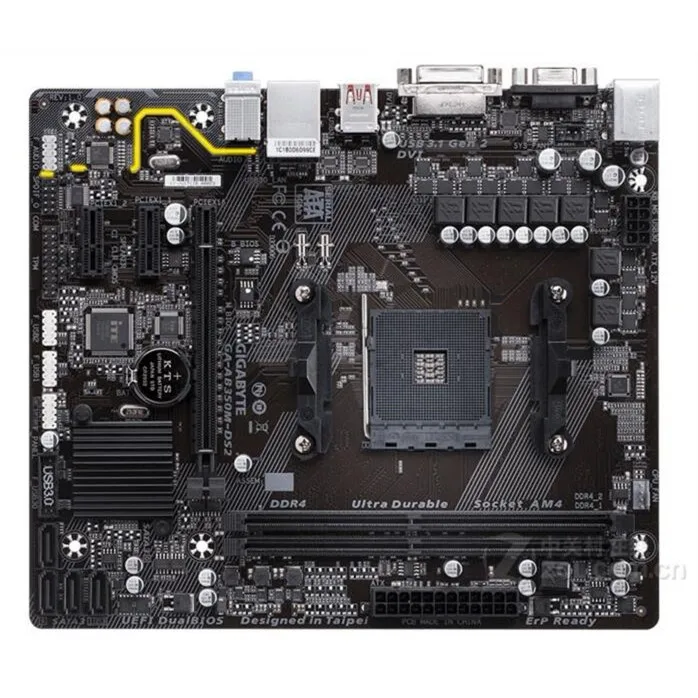 Оригинальная б/у Материнская плата Gigabyte для настольного компьютера с
