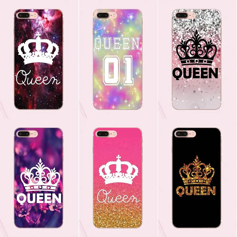 cheap Soft Pattern Phone For Sony Xperia Z Z1 Z2 Z3 Z4 Z5 compact Mini M2 M4 M5 T3 E3 E5 XA XA1 XZ Premium Princess King Queen