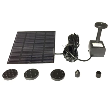

Solar Fountain Water Pump Panel Garden Pond Pool Submersible Watering Kit