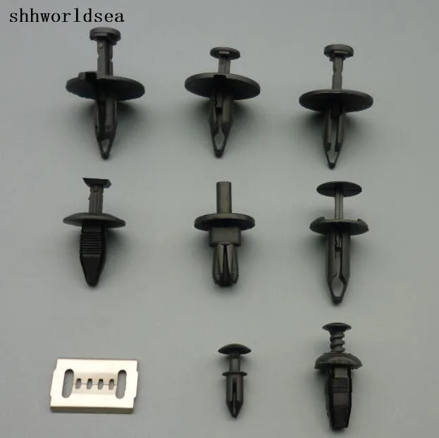 shhworldsea 500pcs auto clip tail light retainer splash shield seat