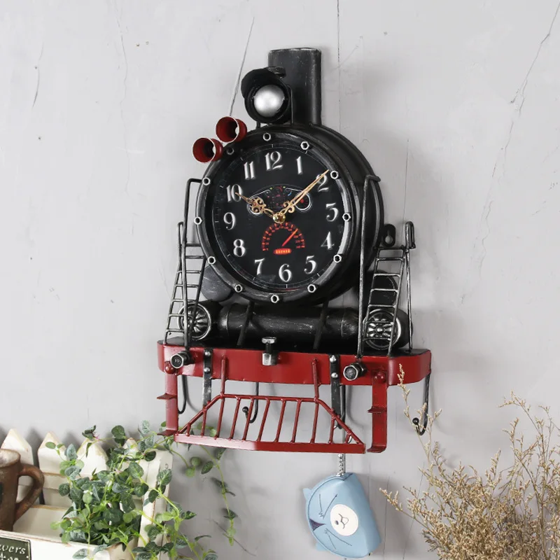 

Large Wall clock Saat Reloj Creative iron bike clock Relogio de parede Duvar Saati Vintage Home Decor Living room Art Wall Clock