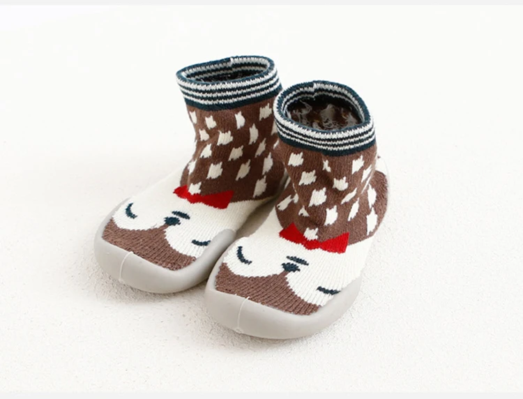 KiDaDndy/нескользящие носки для маленьких мальчиков и девочек с резиновой подошвой, эластичные хлопковые носки для малышей, носки для детей
