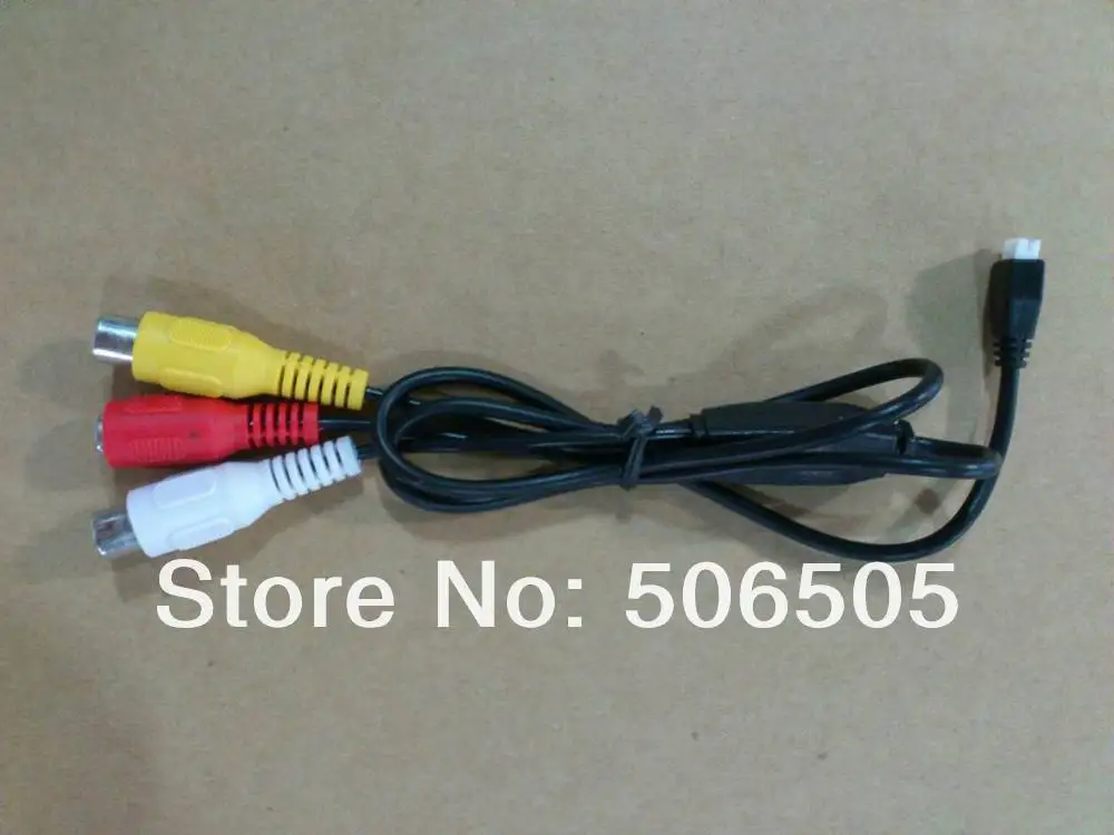 

12V to 5V power supply conversion line,with video and audio line for camera module