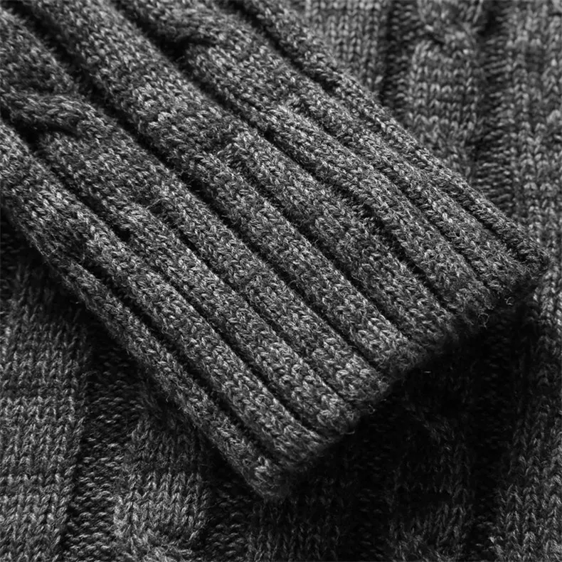 Mens Sweater Cardigan Males Twist Style Cardigan Clothings Fashion Thick Warm Colored Wool Sweaters Men Plus Size 4XL MuLS Brand 06