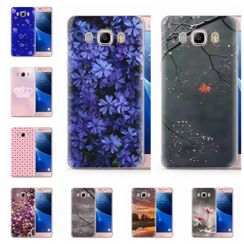 TPU Luxury Case For Funda Samsung Galaxy J5 2016 J510 J510F Compact Cover Design sexy charming lip print love Q075 |