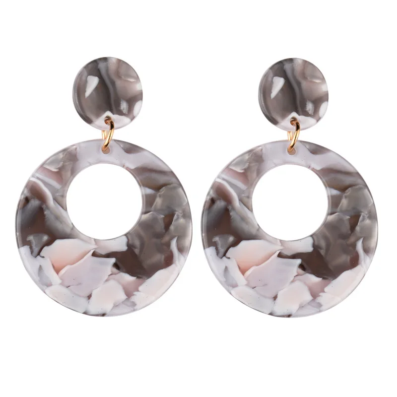 geometric dangle earrings A159-2 