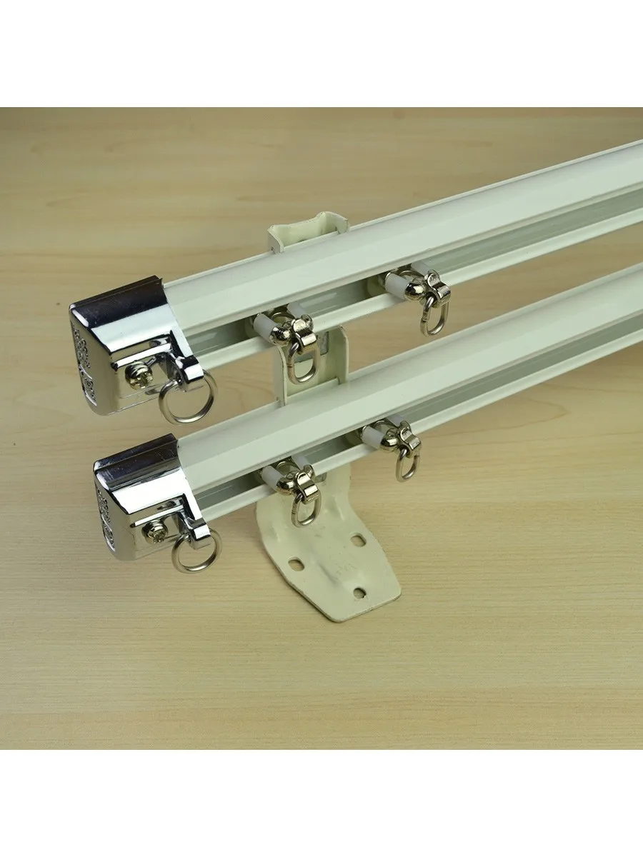 New arrival High quality Aluminum Alloy Double Curtain Track Set and