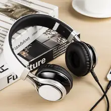 HD30 colorful music headset with microphone bass stereo hifi headphones for mobile phone foldable wired earphones for computer