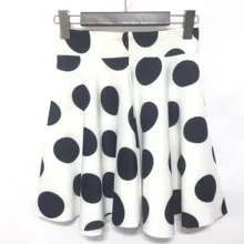 JUJULAND Женская юбка миди с высокой талией винтажная стильная плиссированная Женская трапециевидная черная Расклешенная Юбка Saia Femininas 04