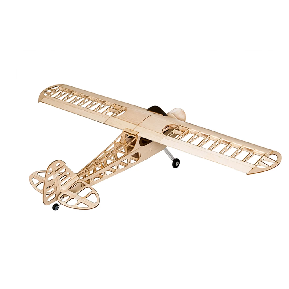 S0801 RC самолет танцевальные крылья хобби Balsa Wood 1 2 м Piper Cub набор с пультом