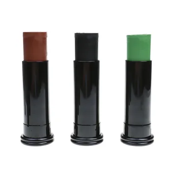 

Pack of 3pcs Army Camo Face Body Paint Cream Stick Black Green Brown 7.8cm/3'' for Outdoor Field CS Tactical Colors Equipment