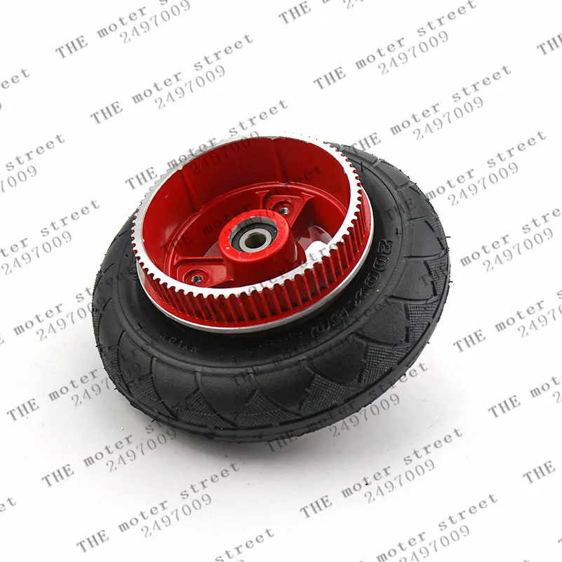 

good quality 8 Inch 200X50 Electric Mini Bike Scooter Motorcycle Rear Wheel Rim Hub Brake Disc Disk Rotor With Explosion-proof
