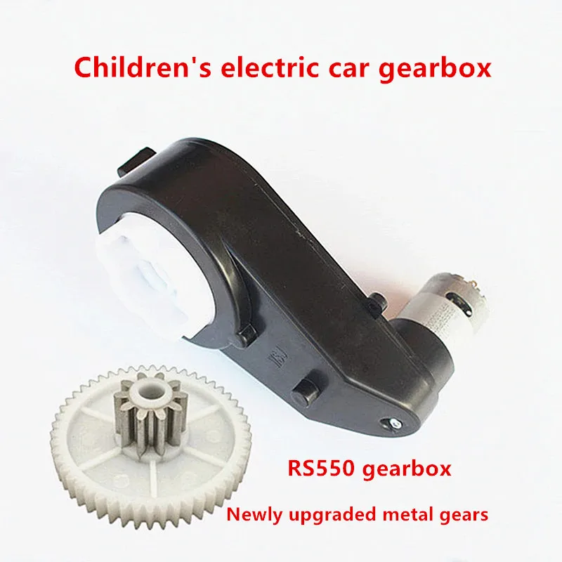 Auto Elettrica Per Bambini Cambio Con Motore 12V Bambini Ride On Auto Elettrica Scatola Ingranaggi Del Motore, Bambino Auto Riduttore Riduttore, 550 3