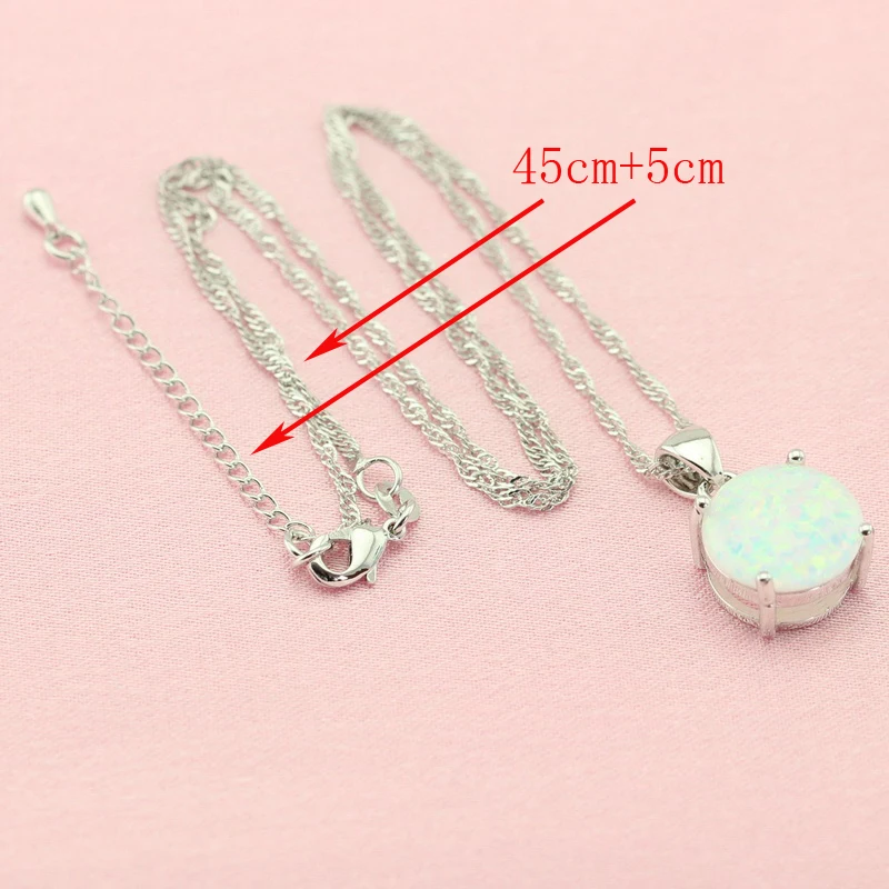 Cena Fantastyczna biała Australia Opal srebrna pozłacana biżuteria zestawy biżuteria spadek kolczyki wisiorek naszyjnik dla kobiet darmowe pudełko