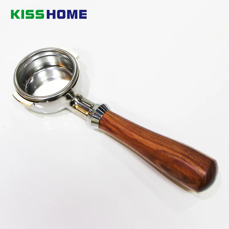 

EXPOBAR Aibo E61 Coffee Machine Handle Dalbergia Solid Wood Bottomless 58MM Brewing Head Universal Filter Handle Without Bottom