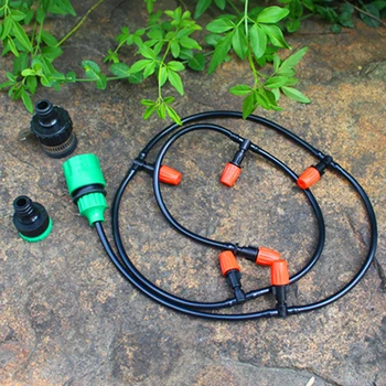 

4/7mm DIY Irrigation Systems Atomizer Automatic Irrigation System Watering Kits Plant Automatic Self Watering Garden Hose Kits