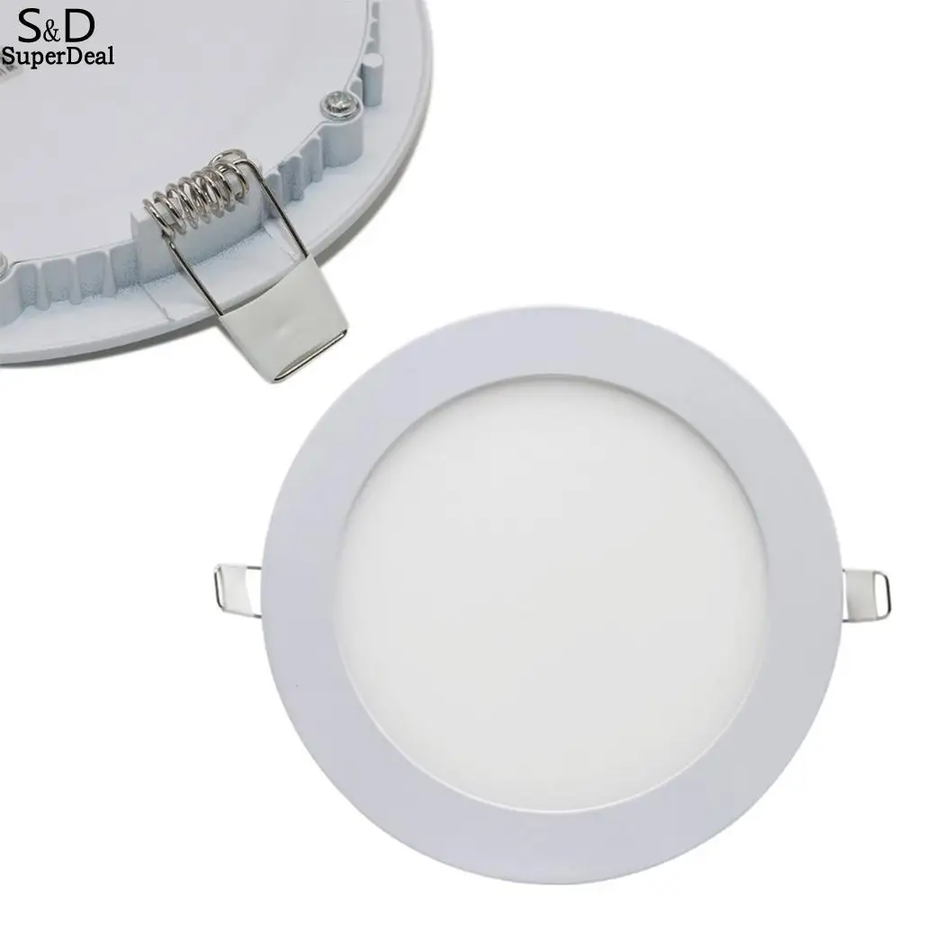 

Lights Dimmable Round Recessed LED Ceiling Ultra-thin for Home Office Lighting