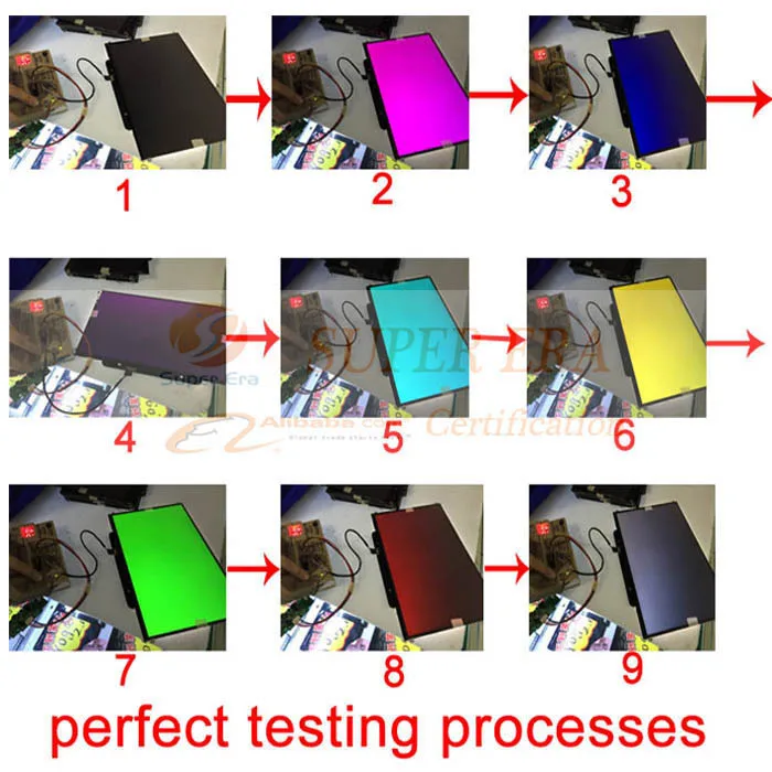 testing lcd