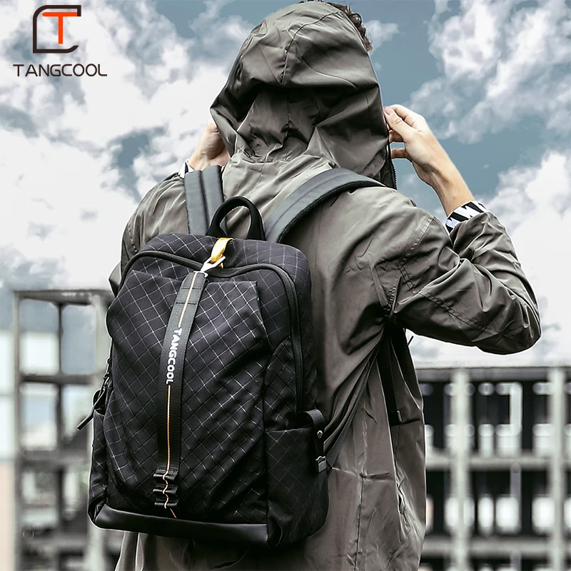 

Tangcool 8007 Korean Men's Backpack School Bag for Teenage Casual 15.6 Laptop Backpacks Large Capacity Travel Bag Mochila Hombre