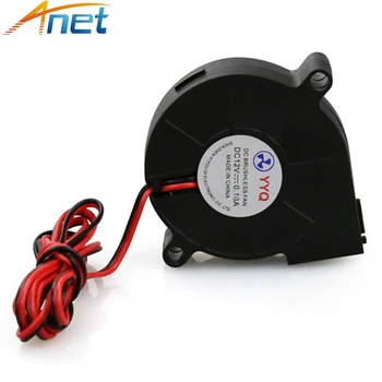 

5Pcs/Lot 3D Printer Fan 5015 12V 24V 0.15A Sleeve Bearing Brushless Fan Centrifugal for Reprap Prusa i3 DC Cooling Fan Turbo Fan